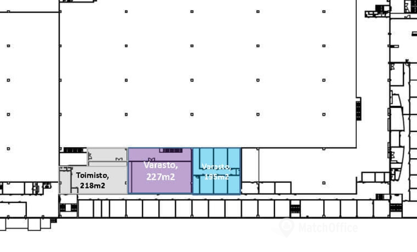 2223 m² Warehouse rental in Helsinki, Ruosilantie 14 (00390) - 3 | MatchOffice
