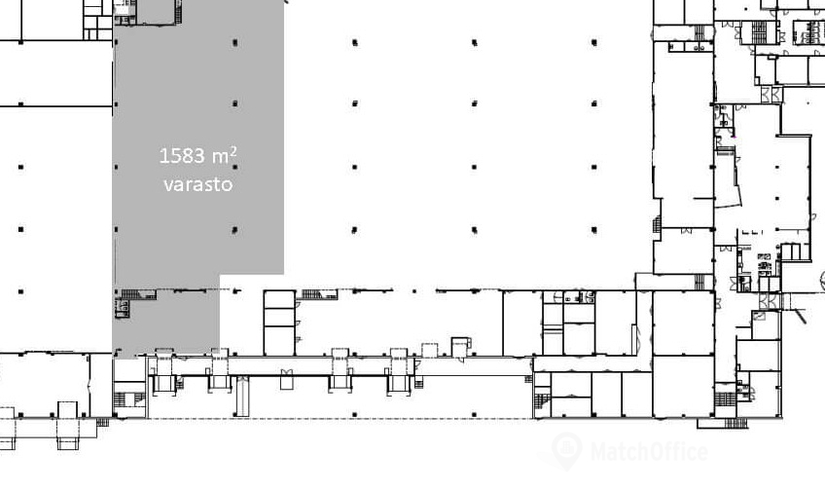 2223 m² Warehouse storage up for rent in Helsinki, Ruosilantie 14 (00390) - 2 | MatchOffice.com