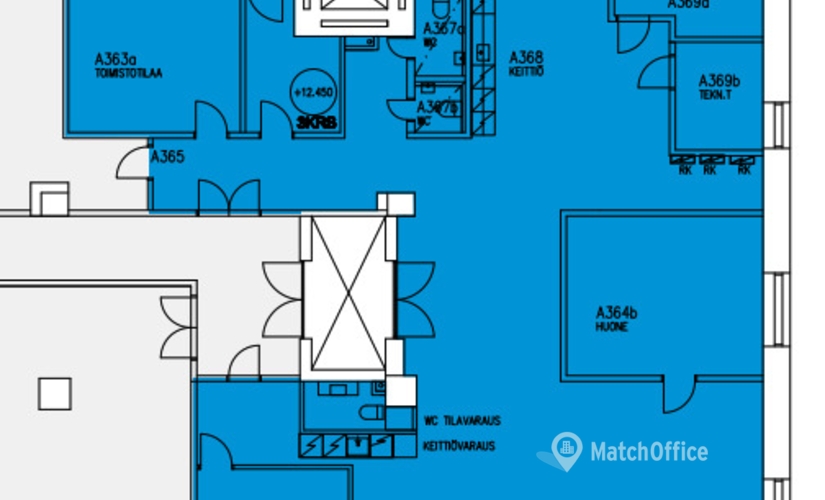 Vuokraa toimistotilat - Helsinki, Vanha Talvitie 11, (00580) - 1 | MatchOffice.fi