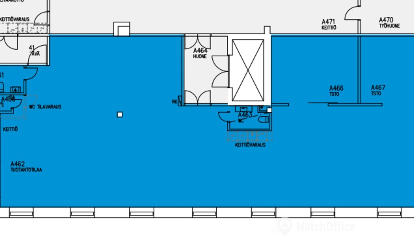Vuokraa toimisto - Helsinki, Vanha Talvitie 11, (00580) - 1 | MatchOffice.fi
