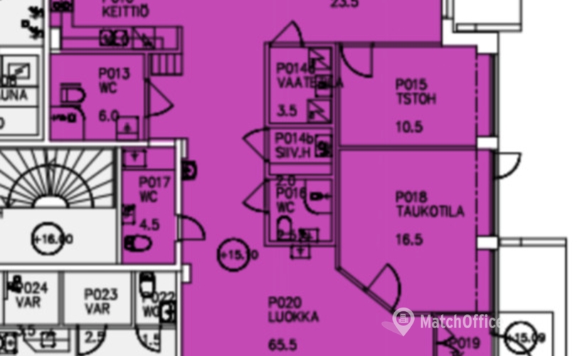 Vapaat toimistotila - Espoo, Muurarinkuja 1, (02650) - 1 | MatchOffice.fi