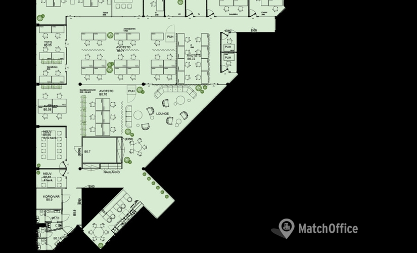 Vapaat toimisto - Espoo, Linnoitustie 6, (02600)  - 1 | MatchOffice.fi