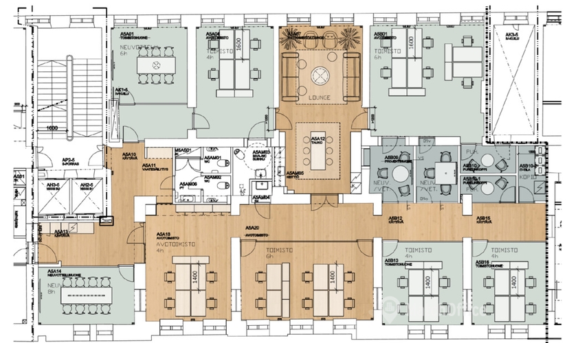 Vuokraa toimistotilat - Helsinki, Aleksanterinkatu 46, (00100)  - 1 | MatchOffice.fi