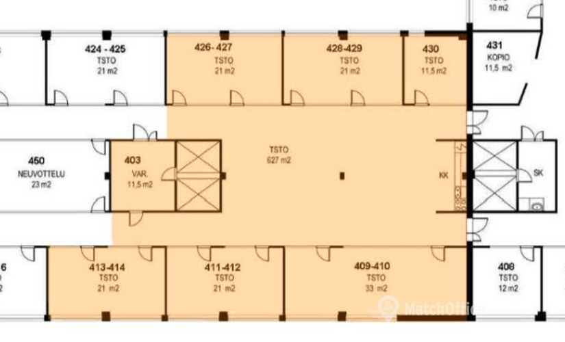 Vapaat toimistotila - Helsinki, Valimotie 13, (00380)  - 1 | MatchOffice.fi