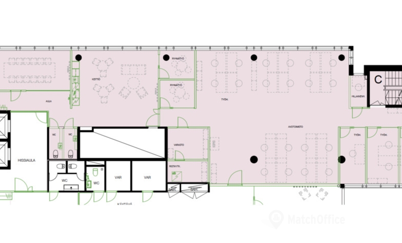 Vapaat toimistotila - Espoo, Keilaranta 6, (02150) - 1 | MatchOffice