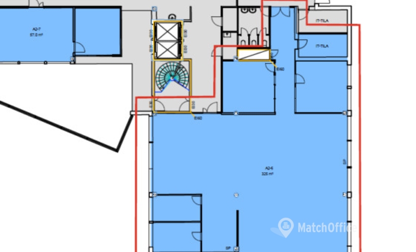 Vuokraa toimistotilat - Espoo, Linnoitustie 4, (02600)  - 1 | MatchOffice