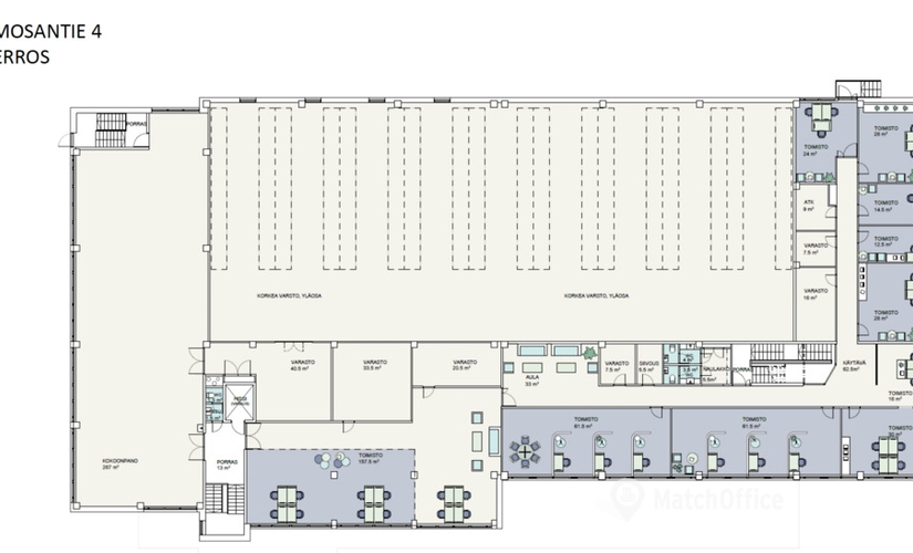 1585 m² Warehouse space for rent in Vantaa, Pyymosantie 4 (01720) - 4 | MatchOffice.com