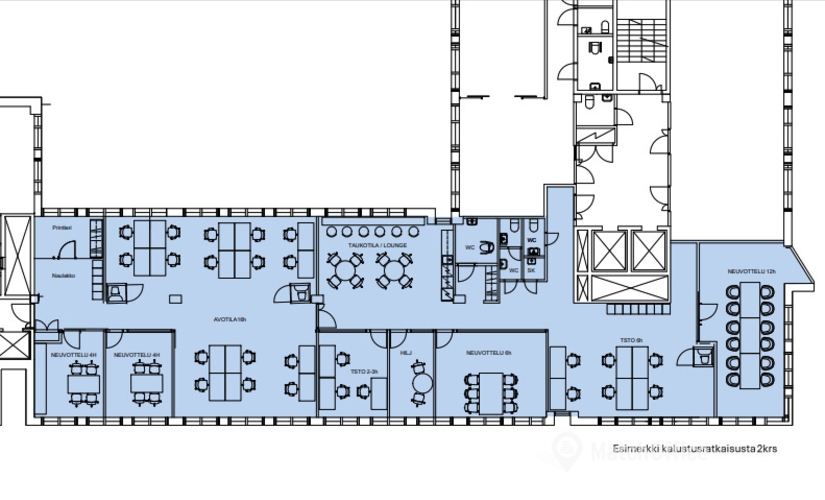 Vapaat toimisto - Helsinki, Pasilanraitio 5, (00240) - 2 | MatchOffice.fi