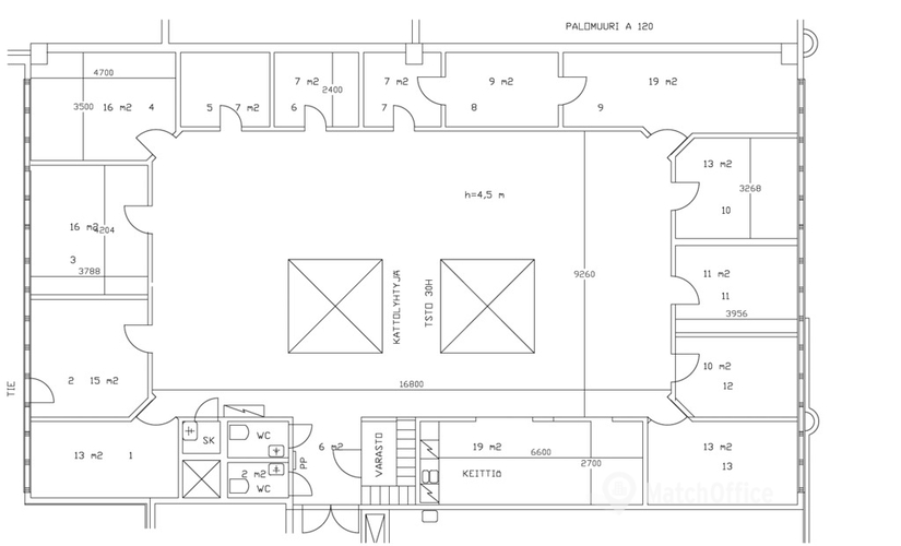 Vapaat toimisto - Jyväskylä, Ahjokatu 14, (40320) - 1 | MatchOffice.fi