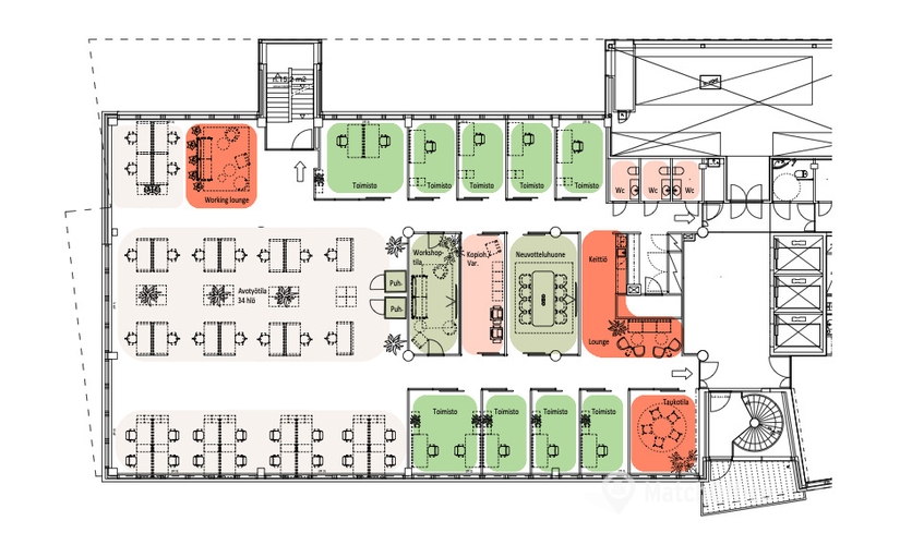 Vuokraa toimistotila - Helsinki, Lintulahdenkuja 10, (00500) - 1 | MatchOffice