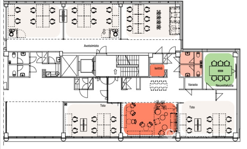 Vapaat toimistotilat - Helsinki, Porkkalankatu 7, (00180)  - 2 | MatchOffice