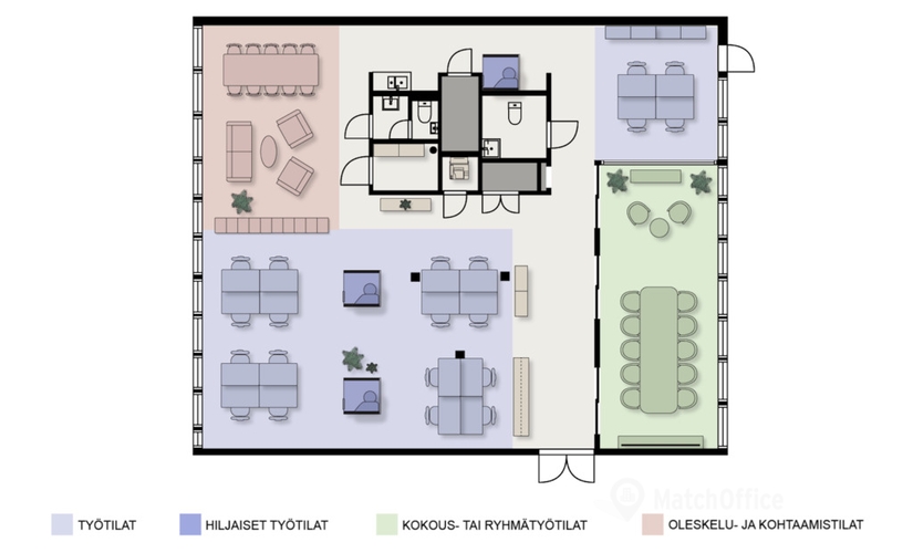 Vuokraa toimisto - Helsinki, Karvaamokuja 2 A-B, (00380)  - 1 | MatchOffice