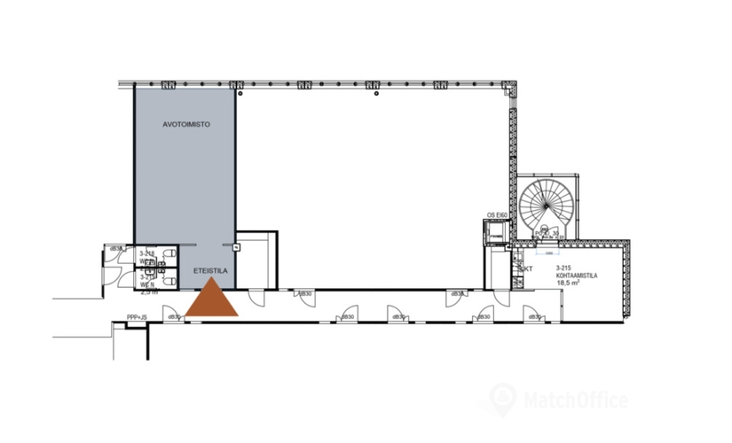 Vuokraa toimistotilat - Tampere, Biokatu 10, (33520) - 4 | MatchOffice.fi