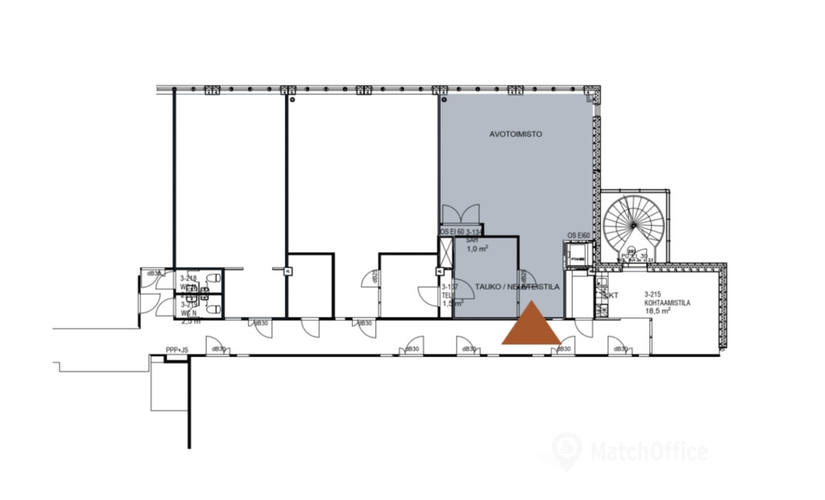 Vapaat toimistotilat - Tampere, Biokatu 10, (33520) - 4 | MatchOffice.fi