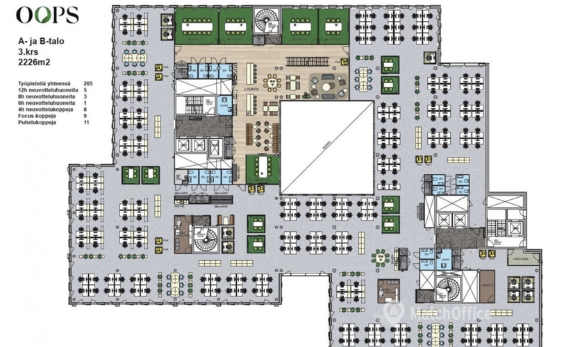 Vapaat toimisto - Espoo, Hatsinanpuisto 8, (02600) - 0 | MatchOffice.fi
