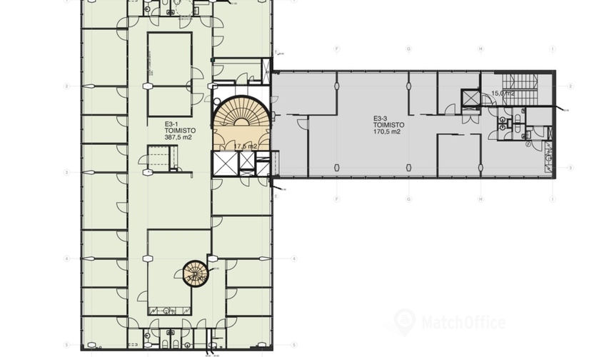 Vuokraa toimistotila - Helsinki, Ruoholahdenkatu 8, (00180)  - 1 | MatchOffice.fi