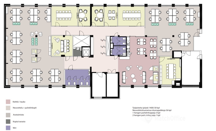 Vuokraa toimistotila - Helsinki, Päijänteentie 14, (00510) - 1 | MatchOffice.fi