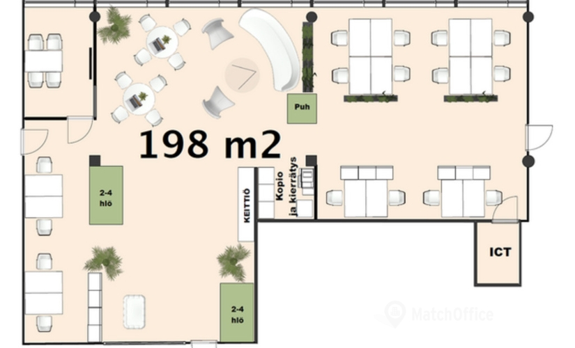 Vapaat toimisto - Espoo, Metsänpojankuja 1, (02130) - 1 | MatchOffice