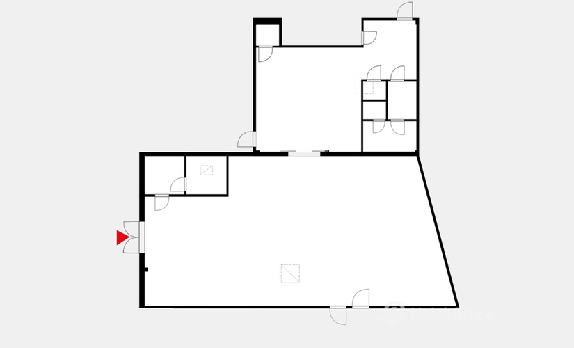 232 m² Commercial shop for rent in Hämeenlinna, Pitkätanhuankatu 1 (13130) - 1 | MatchOffice.com