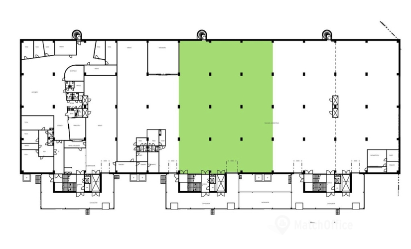 1167 m² Office warehouse rental in Vantaa, Vanha Porvoontie 231 (01380) - 1 | MatchOffice.com