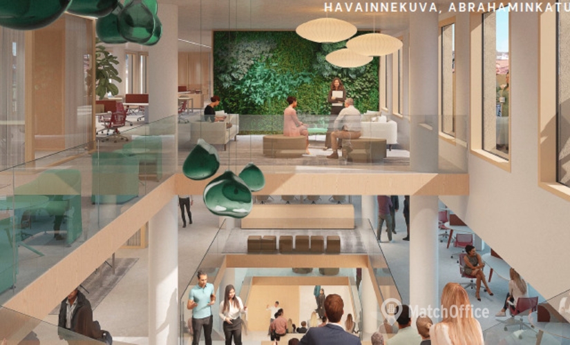 Vuokraa toimistotila - Helsinki, Abrahaminkatu 2, (00180) - 3 | MatchOffice.fi