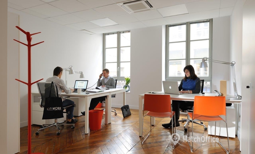 40 m² Serviced office building up for rent in Lyon, 57 Rue du Président Édouard Herriot (69001) - 1 | MatchOffice.com