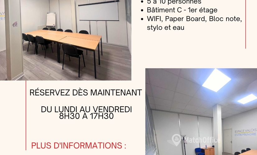 26 m² Conference space in Le Plessis Belleville, Avenue Georges Bataille 5 (60330) - 0 | MatchOffice.com
