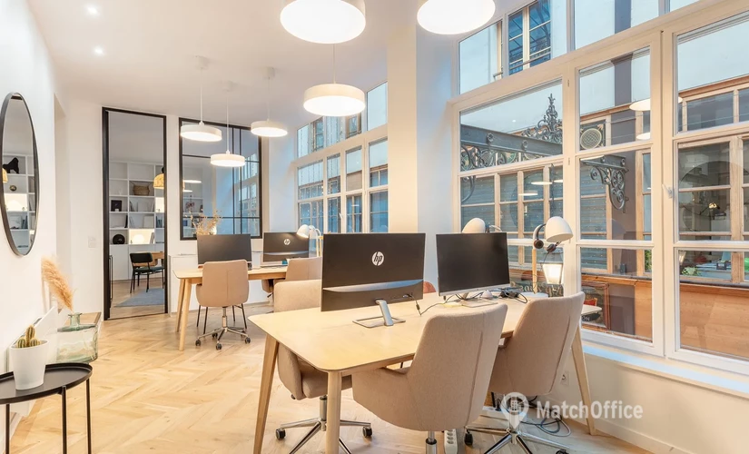 10 m² Shared workspace  in Paris 2, Passage du Grand Cerf 5 (75002) - 0 | MatchOffice.com