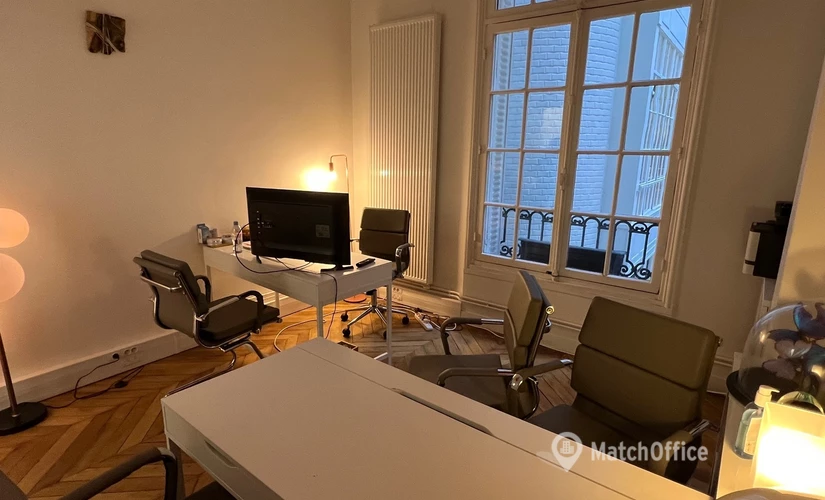 Bureaux équipés à louer à Paris 16 10 m², 15 rue le Sueur - 4 | MatchOffice.fr