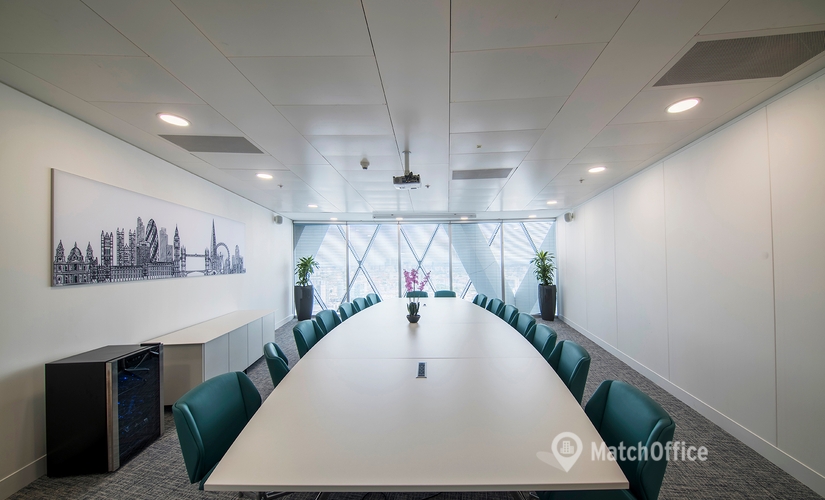 Meeting room in The City of London, St Mary Axe 63, 100 m² - MatchOffice.co.uk