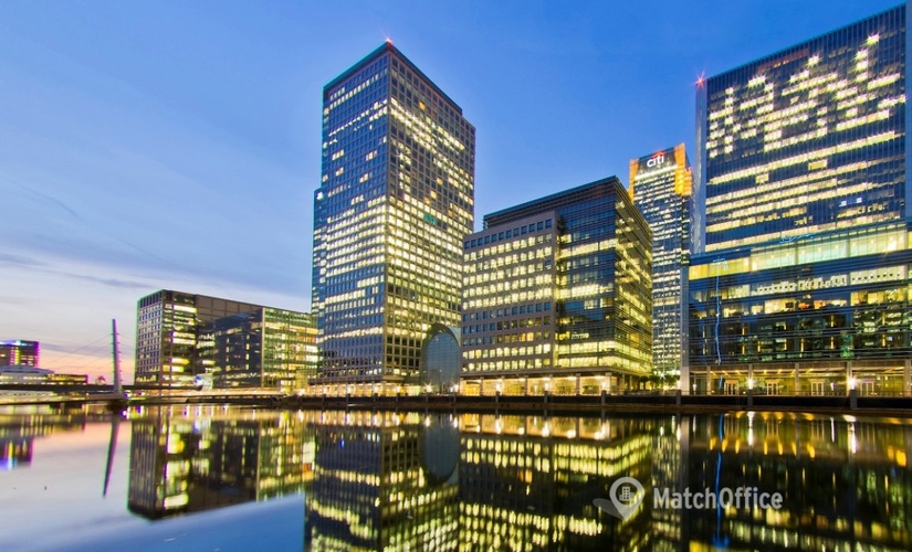 Coworkind spaces in East London, 40 Bank Street, 10 m² - MatchOffice.co.uk