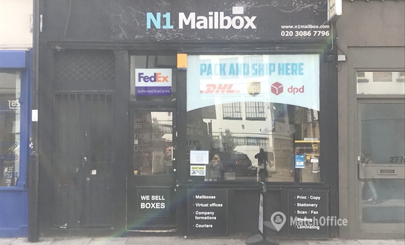 Virtual office 275 NEW NORTH ROAD N1 7AA East London