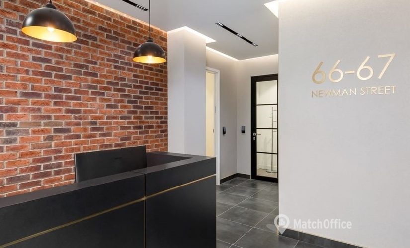 Virtual business address The City of London, 66-67 Newman St - MatchOffice.co.uk