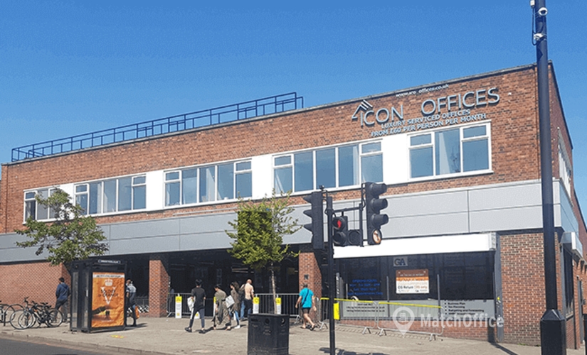 Business center High Street North 182 E6 2JA East London