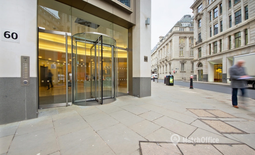 Virtual business address The City of London, Gresham Street 60 - MatchOffice.co.uk
