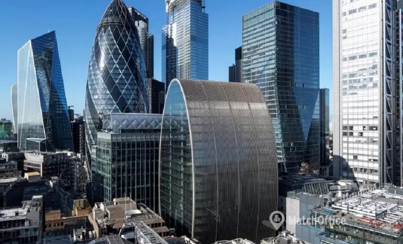 Business centre  in The City of London, 70 St. Mary Axe, 2000 m² - MatchOffice.co.uk