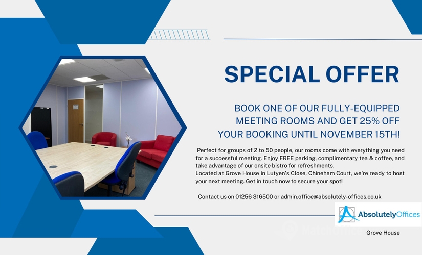 100 m² Convention center in Reading, Grove House (RG24 8AG) - 0 | MatchOffice.com