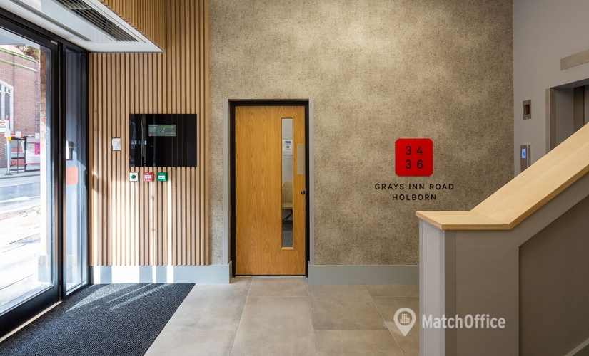 25 m² Coworking  in The City of London, 34-36 Grays Inn Road (WC1X 8HR) - 4 | MatchOffice.com
