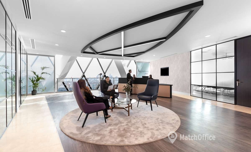  Business center  in City of London, 30 St Mary's Axe, 10 m² - MatchOffice.co.uk