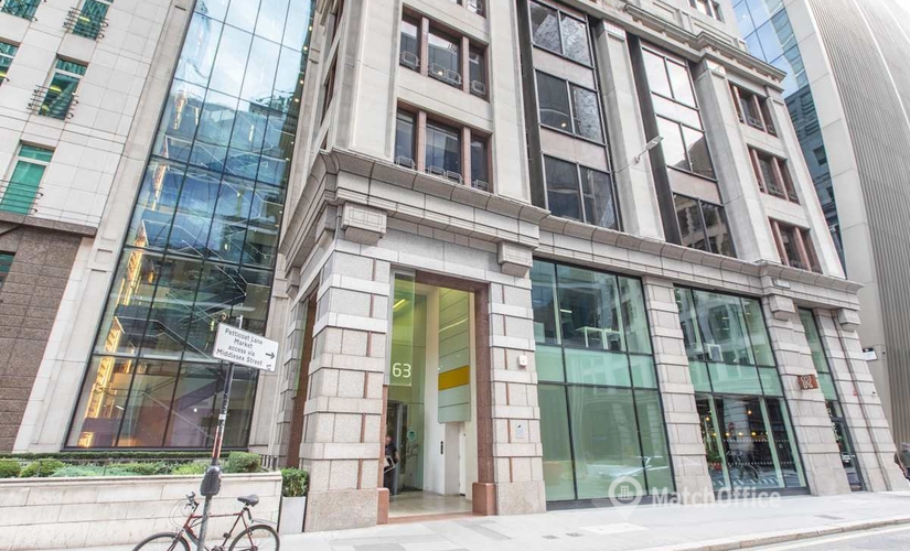 Business centre in City of London, 63 St Mary Axe, 10 m² - MatchOffice.co.uk
