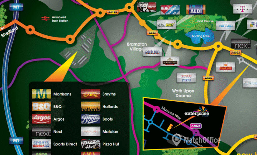 330 m² Serviced office building up for rent in Rotherham, Unit 4 (S63 5DB) - 2 | MatchOffice.com
