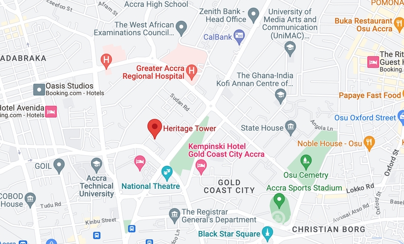 30 m² Shared office  in Accra, Heritage Tower (%[postal_code]) - 1 | MatchOffice.com