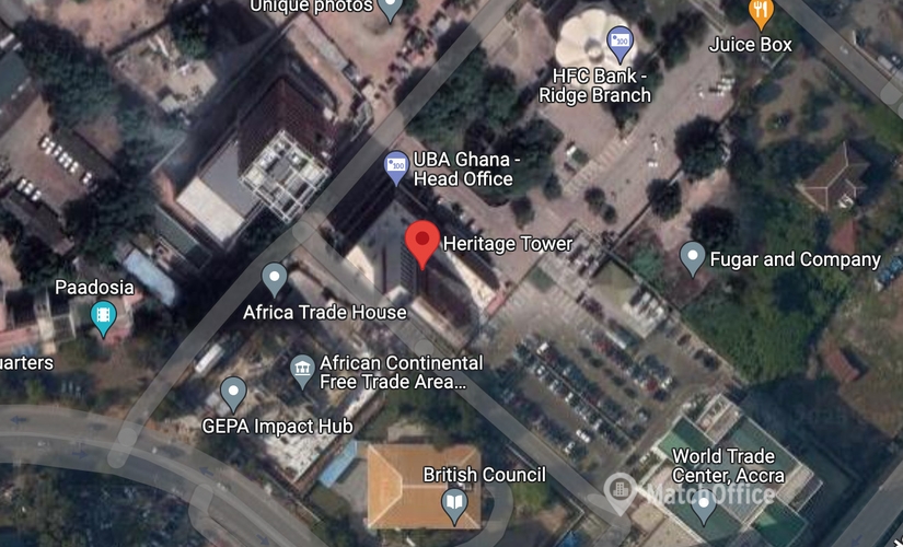 30 m² Shared office  in Accra, Heritage Tower (%[postal_code]) - 2 | MatchOffice.com