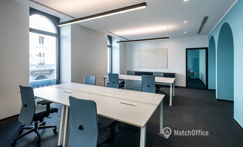 Esplora ufficio temporaneo flessibile a Milano di 14 m², Via Dante 7 - 3 | MatchOffice