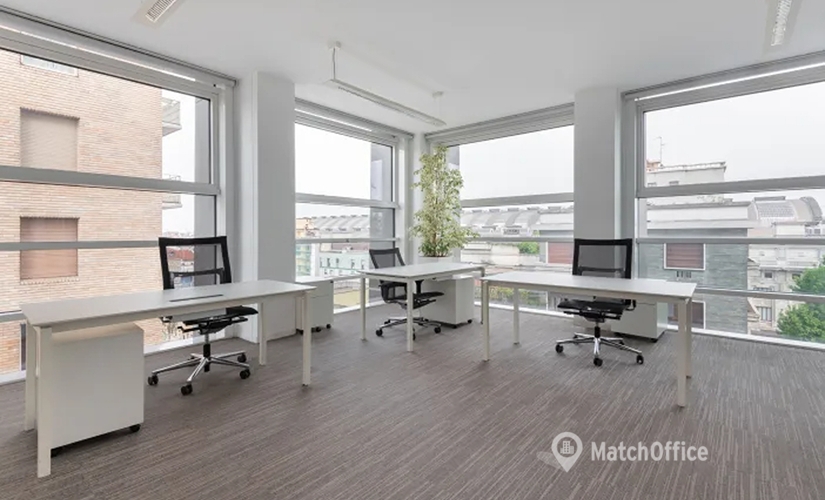Uffici e spazi aziendali disponibili per l'affitto a Milano di 100 m², Piazza IV Novembre 7 - 3 | MatchOffice.it