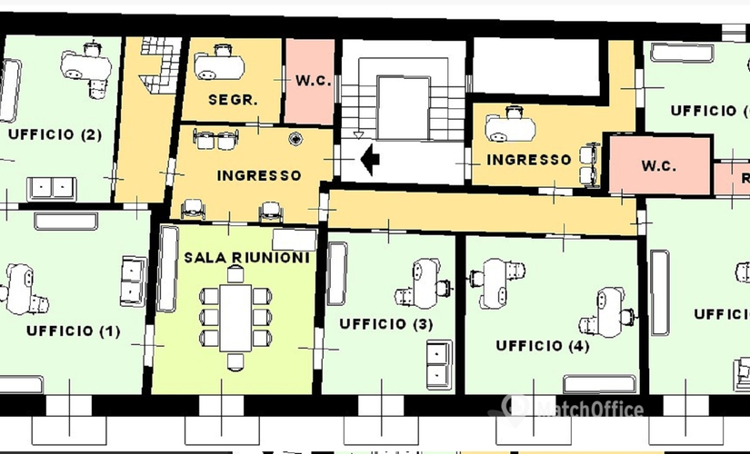Affitta una sala conferenze accogliente a Catania di 20 m², Via Enrico Pantano 93 - 6 | MatchOffice