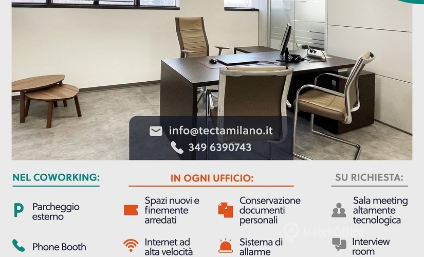 Affitta un centro conferenze accogliente a Milano di 40 m², Vicolo Valtellina 15 - 2 | MatchOffice.it
