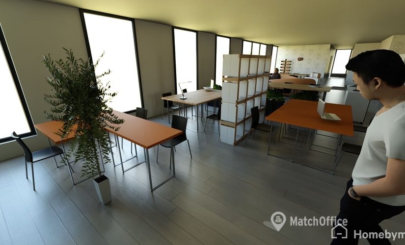 28 m² Shared workspace  in Esch-sur-Alzette, Avenue du Blues 9 (4368) - 3 | MatchOffice