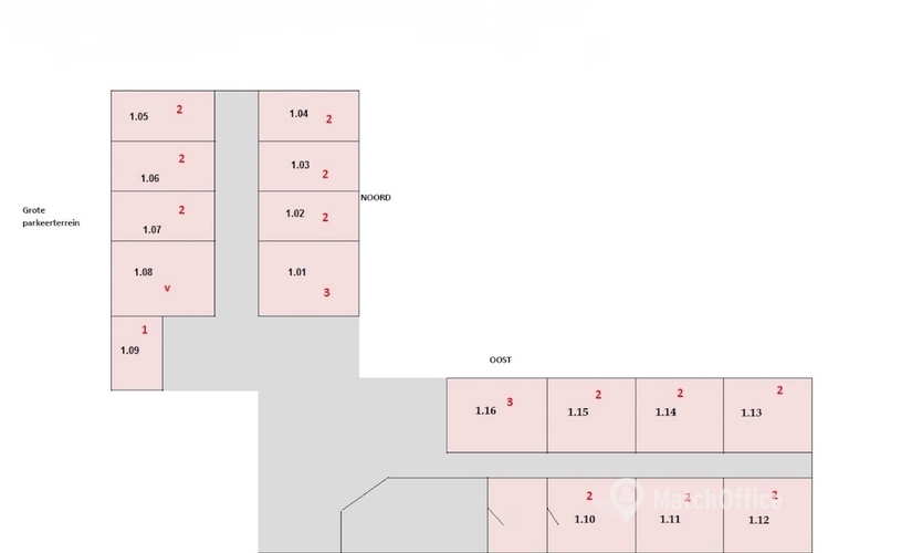 40 m² Business center building up for rent in Maastricht, Gaetano Martinolaan 75-95 (6229 GS) - 4 | MatchOffice.com