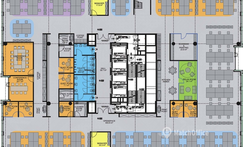 14706 m² Business park in Gdansk, Olivia Four (80-309) - 1 | MatchOffice.com